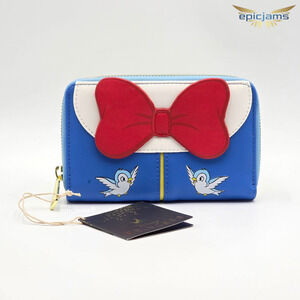 Loungefly Snow White 85th Anniversary Cosplay Zip Around Wallet